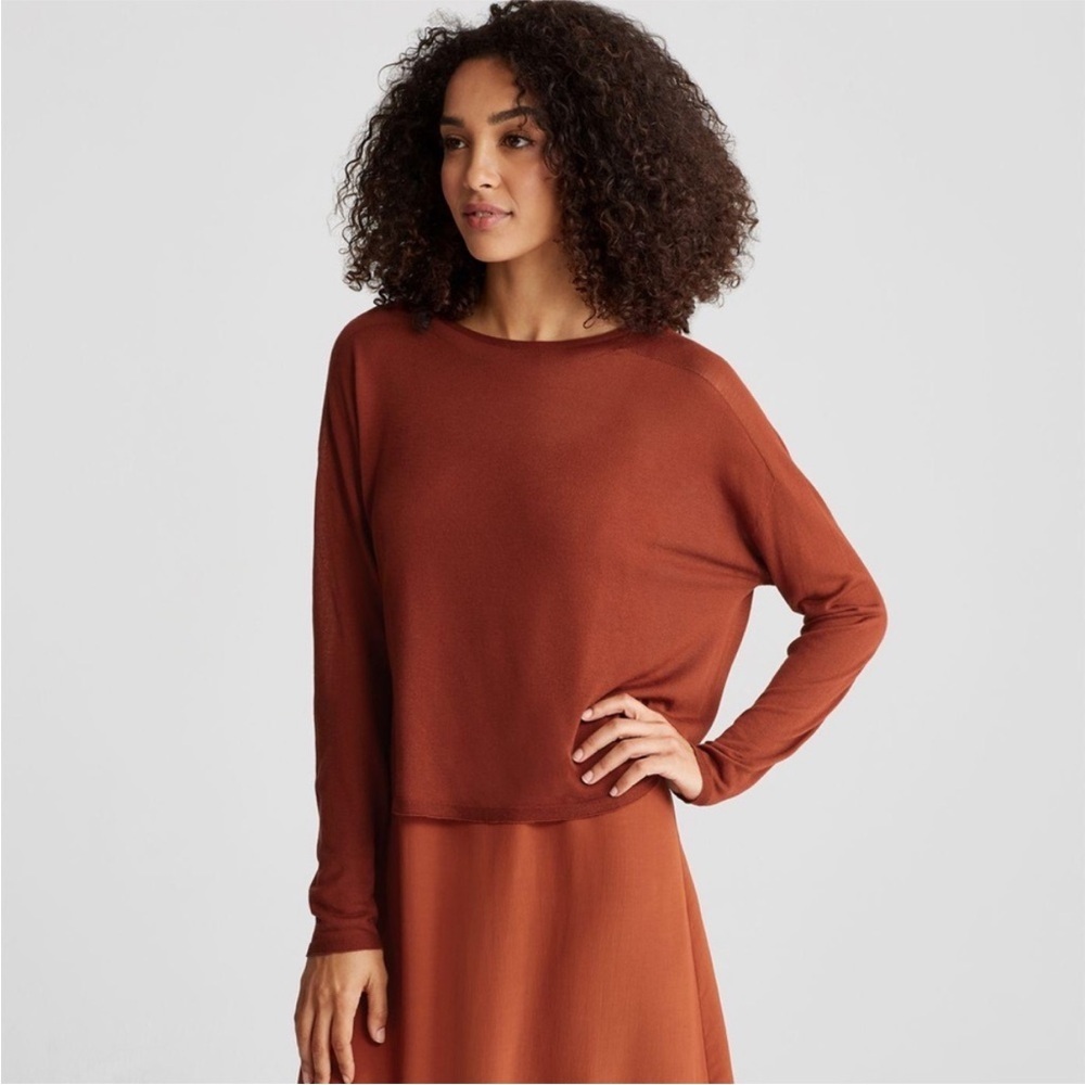 NWT Seamless Sleek Tencel Knit Top Sz 3X